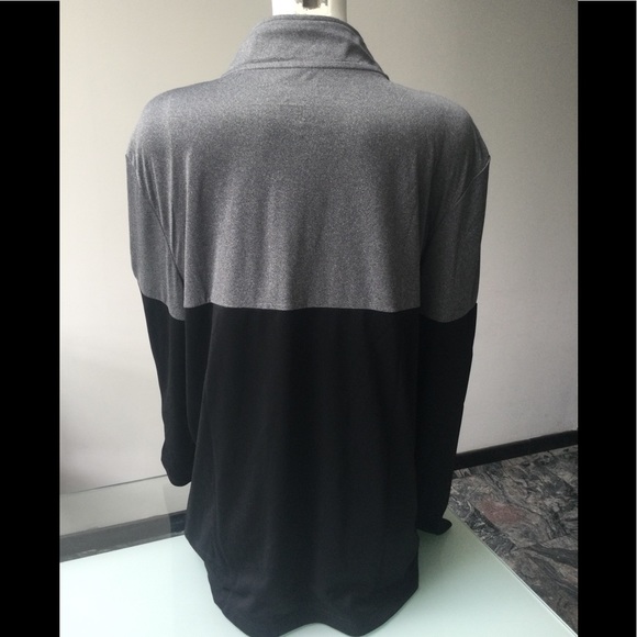 NY Giants NFL Quarter Zip Men’s Pullover Top New York Lightweight Shirt Large - Picture 4 of 13